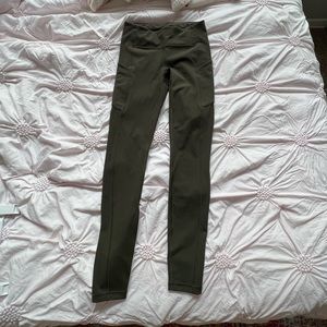 Cute & Sporty Olive Green Lululemon Leggings